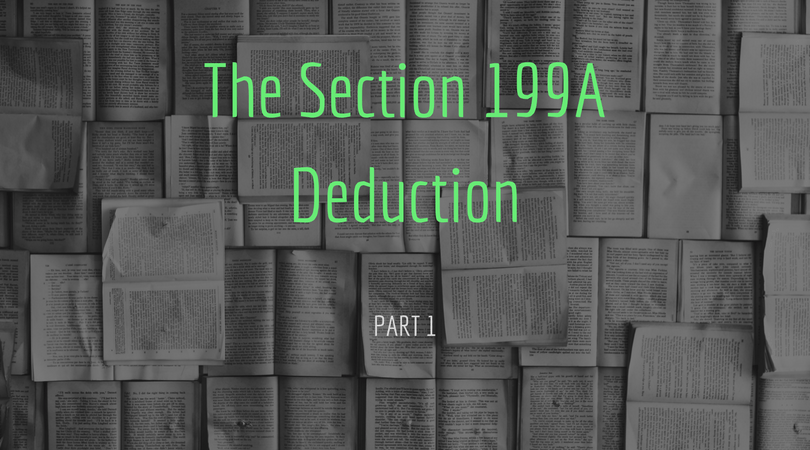 The Section 199ADeduction