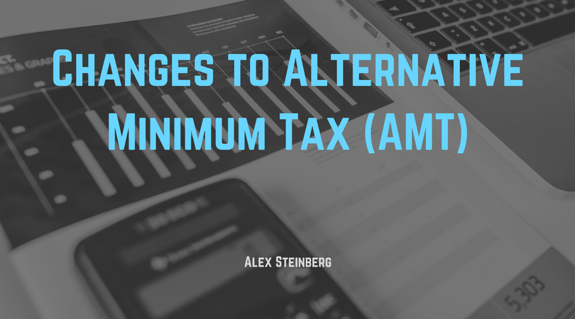 Changes to alternative minimum tax (AMT)