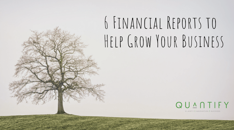 Financial reports to help grow your business
