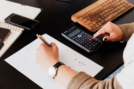 An agent conducting bookkeeping services.